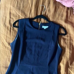 Calvin Klein Midnight Blue Sleeveless Dress